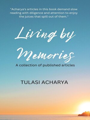 cover image of Living by Memories